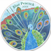 Sticker Label Paon (Devant)