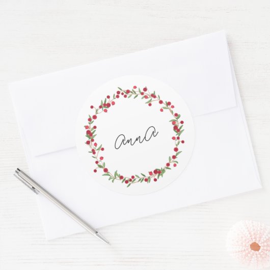 Sticker, Label - Roos (Envelop)