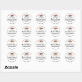 sticker label voor homemade bath Salt (Vel)