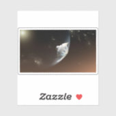 Sticker Laboratoire des sciences de Mars - Capsule Aérocoq (Feuille)