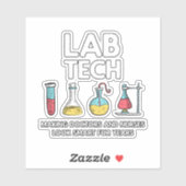 Sticker Laboratoire technique (Feuille)