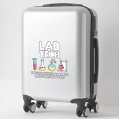 Sticker Laboratoire technique (Sur valise)