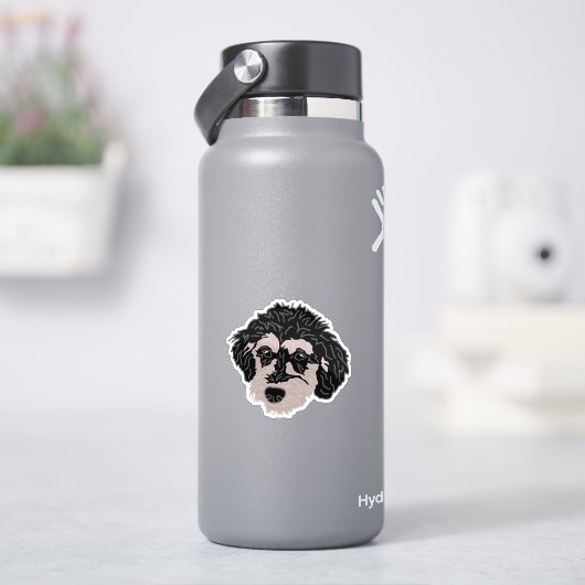 Sticker Labradoodle Dog Mom Mug (HydroFlask)