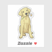 Sticker Labrador Daisy (Feuille)