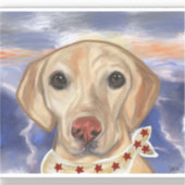 Sticker Labrador Retriever (Recto)