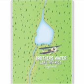 Sticker Lac Brothers Water District d'Angleterre (Devant)
