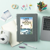 Sticker Lac des Bois USA canada (Couverture iPad)