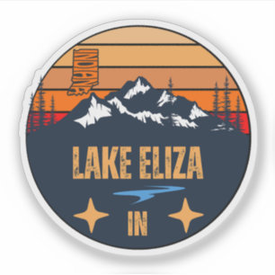 Sticker Lac Eliza, Indiana