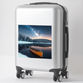 Sticker Lac Nature Extérieur Paysage Calme Tranquille Rela (Sur valise)