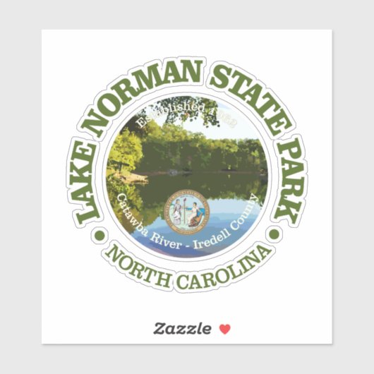Sticker Lac Norman SP (Feuille)