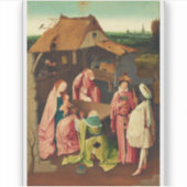 Sticker L'Adoration des mages par Jérôme Bosch (Devant)