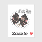 Sticker Lady Boss (Feuille)