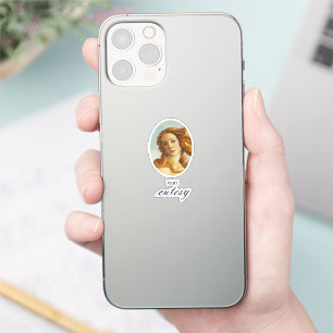 Sticker Lady Botticelli Venus, Renaissance Très Cutesée