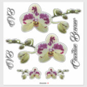 Sticker Lady Executive Orchid (Feuille)