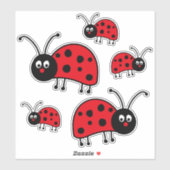 Sticker Ladybug (Feuille)
