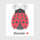 Sticker Ladybug (Feuille)