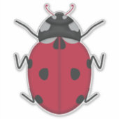 Sticker Ladybug (Devant)
