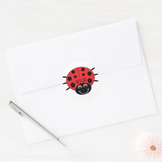 Sticker Ladybug (Enveloppe)