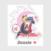 Sticker Ladybug & Cat Noir | Mon Amour (Feuille)