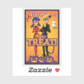 Sticker Ladybug & Cat Noir | Trick ou Treat! (Feuille)