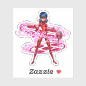 Sticker Ladybug et Tikki Graphic (Feuille)