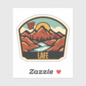 Sticker Lafe, Arkansas (Feuille)