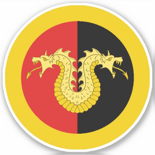 Sticker Laire Vinyl de SCA Dragon (Devant)