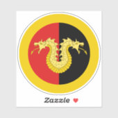 Sticker Laire Vinyl de SCA Dragon (Feuille)