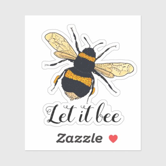 Sticker Laisse-le tomber (Feuille)