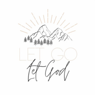 Sticker Laisse tomber, laisse Dieu coller