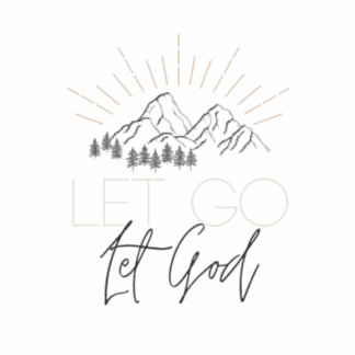 Sticker Laisse tomber, laisse Dieu coller