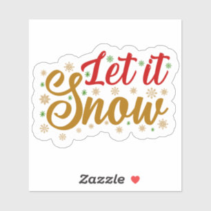Sticker Laisser neiger