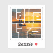 Sticker Lake Life (Feuille)