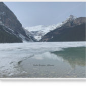 Sticker Lake Louise, Alberta Canadian Rockies (Devant)