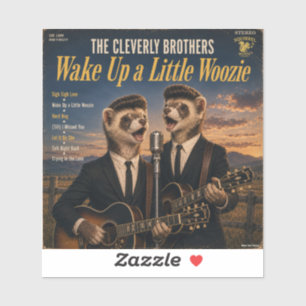 Sticker L'album des frères Cleverly : une parodie