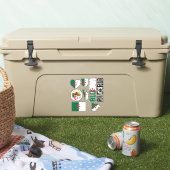 Sticker L'Algérie Extraordinaire forme les symboles nation (Glacière)