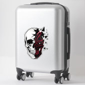 Sticker L'Âme Fêlée (Sur valise)