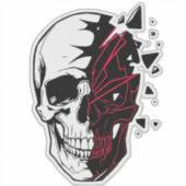 Sticker L'Âme Fêlée (Devant)
