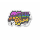 Sticker L'amour est amour v2 (Devant)