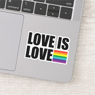 Sticker L'amour est l'amour