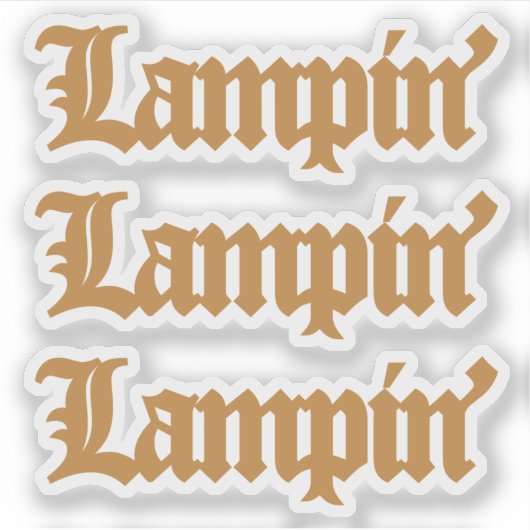 Sticker Lampe (Devant)