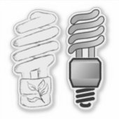 Sticker Lampes CFL (Devant)
