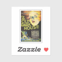 L'ancienne maison sombre - poster vintage 1932