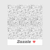 Sticker langage Design Onze (Feuille)