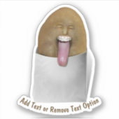Sticker Langue de Pomme de Terre (Devant)