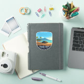 Sticker Laniakea Beach Haleiwa Oahu Hawaii Turtle (Couverture iPad)