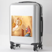 Sticker L'annonce de la Vierge Marie (Sur valise)