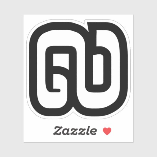 Sticker Lao / Laos Numéro Neuf / 9 / ໙ (Kao/Gao) Laotien (Feuille)