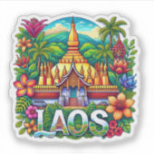 Sticker Laos (Devant)
