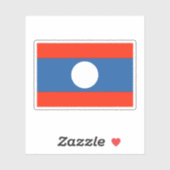 Sticker Laos (Feuille)